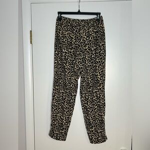J. Crew Cheetah print pants